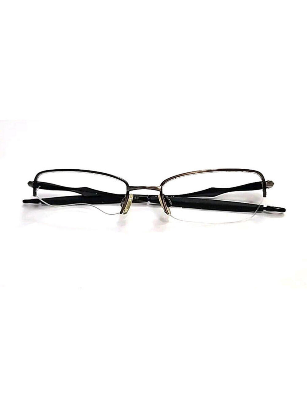 Oakley Sculped 4.0 Brown Toast Half Rim Eyeglasses 52-18 142